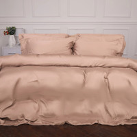 Постільна білизна MirSon Tencel №03 Creamy 175х210 двоспальний (2200009369063)