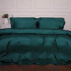 Постільна білизна MirSon Tencel №07 Emerald 220x240 King Size (2200009370977)