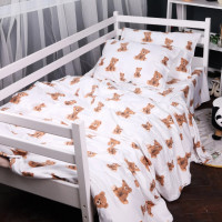 Постельное белье MirSon 017 Teddy Фланель 175х210 двуспальный (2200009655579)