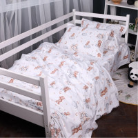 Постельное белье MirSon 010 Teddy ballons Фланель 200x220 Евро (2200009654121)