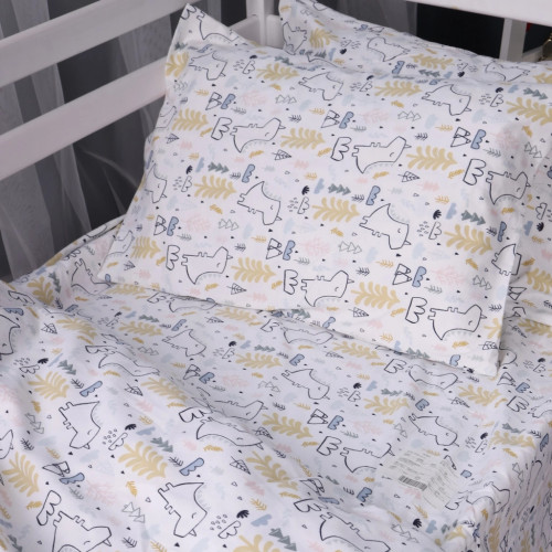 Постельное белье MirSon 011 Dino Фланель 200x220 Евро (2200009654619) – MirSon (вид 1)