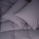 Постільна білизна MirSon 001 Ash grey Фланель 160х220 Полуторний Євро (2200009648182)
