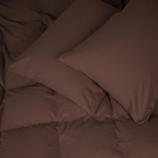 Постельное белье MirSon 003 Brown Фланель 175х210 Двуспальный (2200009648731)