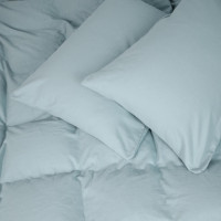 Постельное белье MirSon 006 Menthol Фланель 143х210 Полуторный (2200009650154)