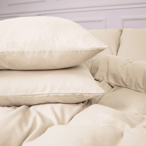 Постельное белье MirSon 007 Milk Фланель 160х220 Полуторный Евро (2200009650659) – MirSon (вид 2)