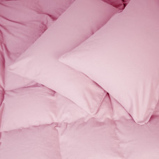 Постільна білизна MirSon 008 Pink Фланель 200х220 Євро (2200009651175)