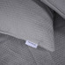 Постельное белье MirSon №20-02 Waffle Gray 143х210 полуторный (2200011032832) – MirSon (вид 1)