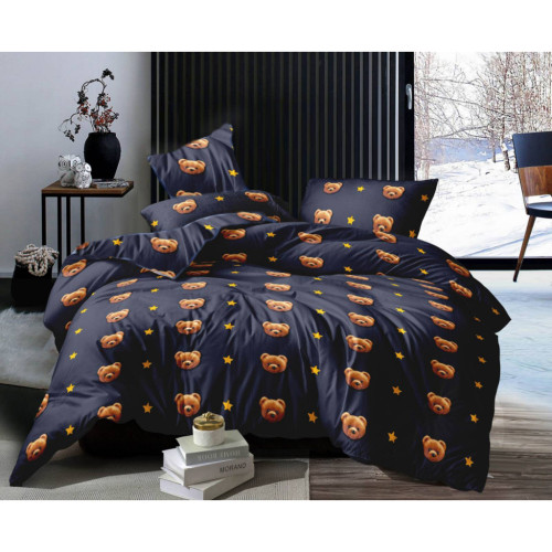 Постільна білизна MirSon Сатин 22-1245-1 Berry 110х140 (2200004107219) – MirSon