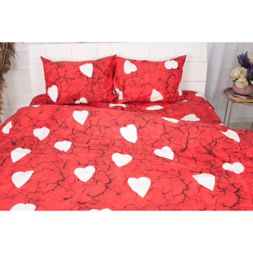 Постільна білизна MirSon Сатин 22-1275 Marble heart Односпальний (2200003570410) – MirSon (вид 2)