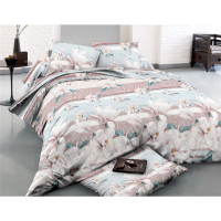 Постельное белье MirSon Сатин 22-1284-1 Spring flowering 2х143х210 (2200004109749)
