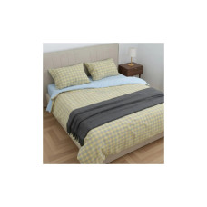 Постільна білизна Viluta 02 Wash Варена бавовна геометрія (50 х 70 - 2 шт) двоспальний (02_Wash_Printed_dv)