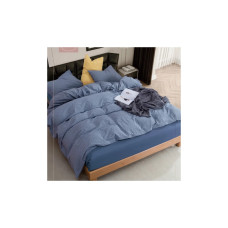 Постільна білизна Viluta 04 Wash Варена бавовна геометрія (50 х 70 - 2 шт) двоспальний (04_Wash_Printed_dv)