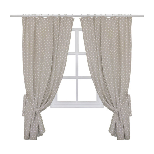 Штора Прованс комплект Горох бежевий 136х170 см 2 шт (11103) – Прованс