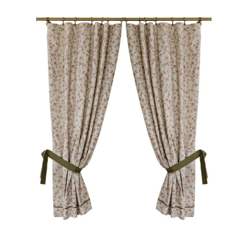 Штора Прованс комплект з підхватами Тереза квіточки 136х170 см 2 шт (034458) – Прованс