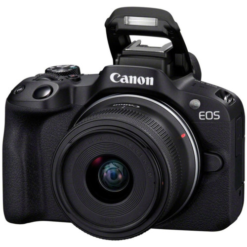 Цифровой фотоаппарат Canon EOS R50 + RF-S 18-45 IS STM Black (5811C033) – Canon (вид 1)