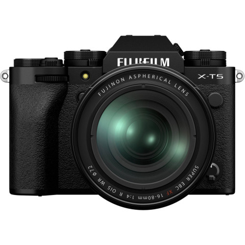 Цифровий фотоапарат Fujifilm X-T5 + XF 16-80 F4 Kit Black (16939332) – Fujifilm