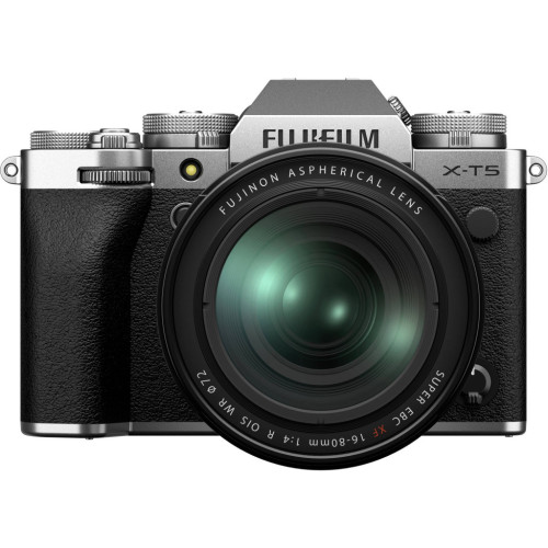 Цифровой фотоаппарат Fujifilm X-T5 + XF 16-80 F4 Kit Silver (16939497) – Fujifilm