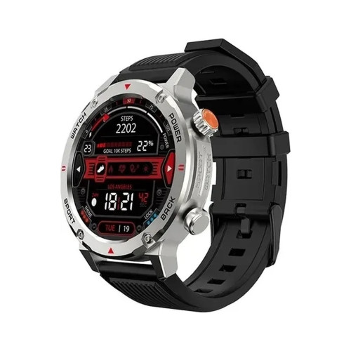 Смарт-годинник iMiLab imiki D2 Silver Silicone Strap – iMiLab