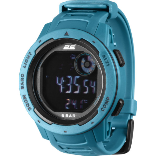 Смарт-часы 2E Delta X Blue з компасом та крокоміром (2E-TCW10BL) – 2E