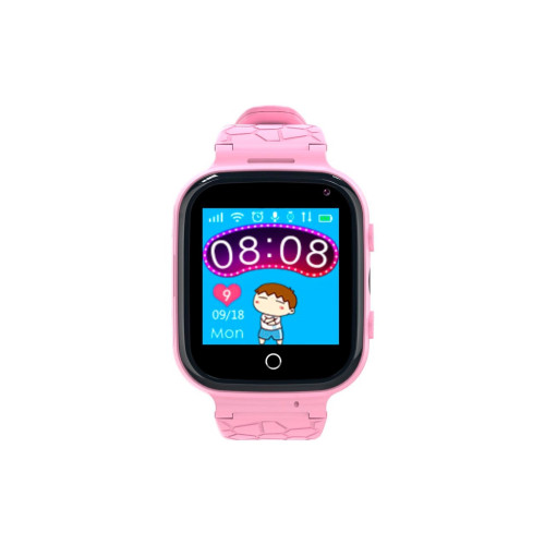 Смарт-часы Gelius Pro GP-PK007 (Ocean) Pink Kids smart watch with GPS tracker (Pro GP-PK007 (Ocean) Pink) – Gelius (вид 1)