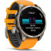 Смарт-часы Garmin fenix 8 47mm, AMOLED, Saph, Ti/Bare/Grpht, SparkOrg/GrphtBd, (010-02904-11) – Garmin (вид 2)