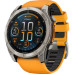 Смарт-часы Garmin fenix 8 51mm, AMOLED, Saph, Ti/Bare/Grpht, SparkOrg/GrphtBd, (010-02905-11) – Garmin