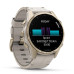 Смарт-часы Garmin fenix 8 43mm, AMOLED, Saph, SftGldSS/FogGryLeatherBnd, Excl, GPS (010-02903-40) – Garmin (вид 2)
