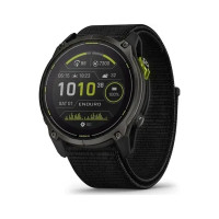 Смарт-часы Garmin Enduro 3, Crbn Gry DLC Ti w/Blk Sport Loop Band, GPS (010-02751-01)