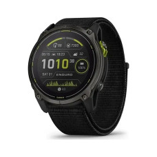 Смарт-часы Garmin Enduro 3, Crbn Gry DLC Ti w/Blk Sport Loop Band, GPS (010-02751-01)