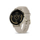 Смарт-часы Garmin Venu 3S, French Gray + Soft Gold, GPS (010-02785-02)