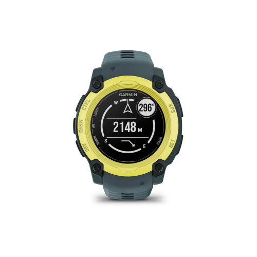 Смарт-годинник Garmin Instinct E, 40 mm, Electric Lime Bezel w/ Twilight Band, GPS смарт-годинник (010-02932-01) – Garmin (вид 1)