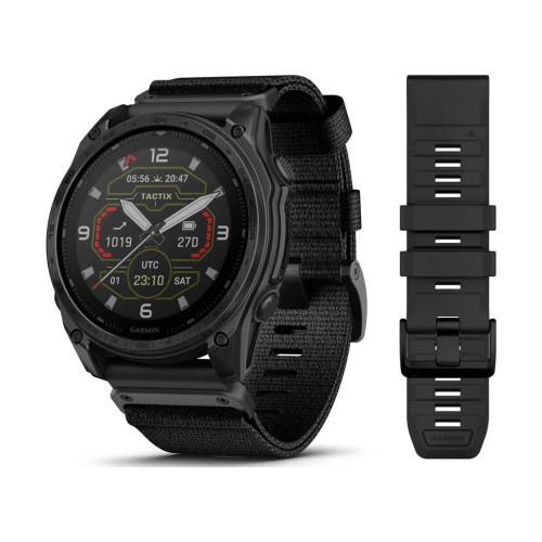 Смарт-годинник Garmin Tactix 8 Standard, Solar 51mm, GPS смарт-годинник (010-03407-01) – Garmin