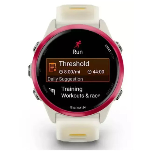 Смарт-часы Garmin Forerunner 570 - 42MM, Bone/Raspberry/Mango, GPS смарт-годин (010-02970-02) – Garmin (вид 1)