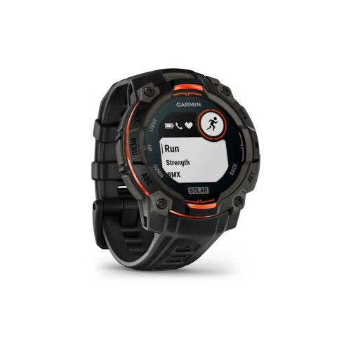 Смарт-годинник Garmin Instinct 3, 45mm, Solar, Black Bezel with Black Band, GPS (010-02934-00) – Garmin (вид 2)