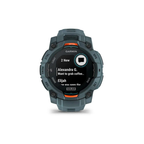 Смарт-годинник Garmin Instinct 3, 45mm, Solar, Twilight Bezel w/Twilight Band, GPS (010-02934-01) – Garmin (вид 1)