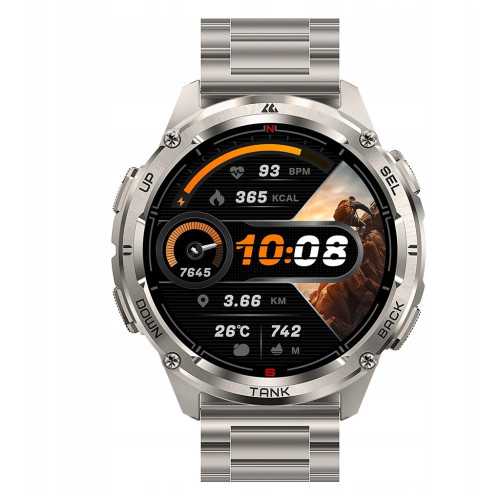 Смарт-годинник KOSPET Tank T3 ULTRA 2 SE SILVER (6974958251187) – KOSPET (вид 1)