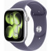 Смарт-часы Apple Watch Series 11 GPS 46mm Silver Aluminium Case with Purple Fog Sport Band - M/L (MEVA4RK/A) – Apple