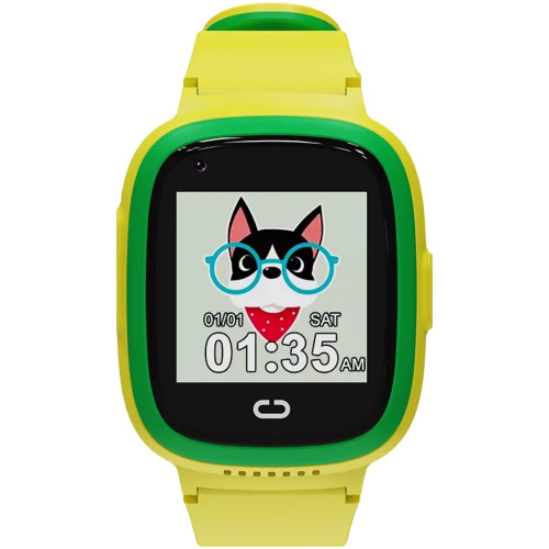 Смарт-годинник Canyon Sunny KW-48 Video 4G GPS Games Music Yellow/Green (CNE-KW48YG) – CANYON (вид 1)