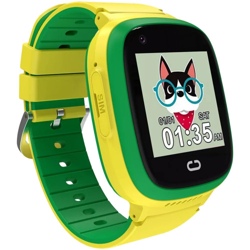 Смарт-годинник Canyon Sunny KW-48 Video 4G GPS Games Music Yellow/Green (CNE-KW48YG) – CANYON (вид 2)