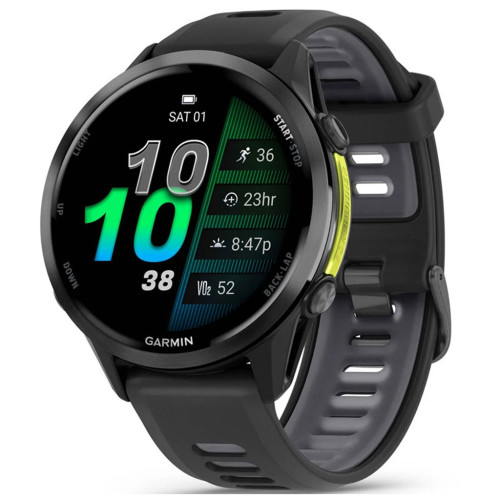 Смарт-часы Garmin Forerunner 970, Black/Amp Yellow, GPS (010-02969-10) – Garmin