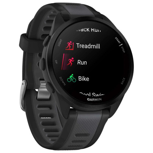 Смарт-годинник Garmin Forerunner 165, GPS, Black/Slate Grey, GPS (010-02863-20) – Garmin (вид 2)