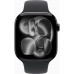 Смарт-часы Apple Watch Series 11 GPS 46mm Jet Black Aluminium Case with Black Sport Band - M/L (MEUX4RK/A) – Apple (вид 1)