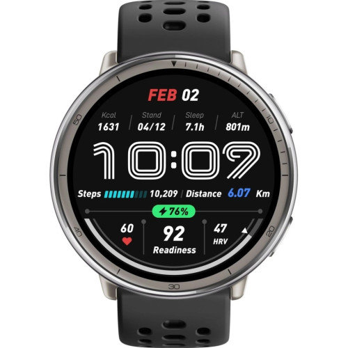 Смарт-годинник Amazfit Active 2R Sport W2437GL7N Black (1135484) – Amazfit