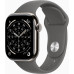 Смарт-часы Apple Watch Series 11 GPS + Cellular 42mm Natural Titanium Case with Stone Grey Sport Band - S/M (MF8M4RK/A) – Apple