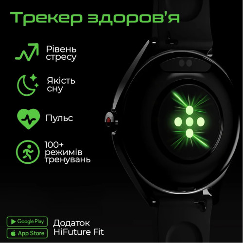 Смарт-годинник HiFuture aura 2 rose gold (aura2.rosegold) – HIFuture (вид 2)