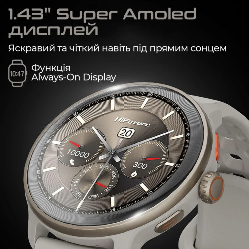 Смарт-годинник HiFuture vela darkgreen (vela.darkgreen) – HIFuture (вид 1)