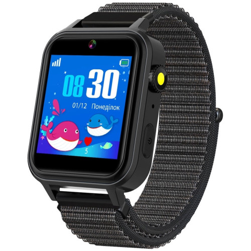 Смарт-часы Amigo GO10S Pro WIFI Чорний Смарт-годинник для дітей (1182491) – Amigo