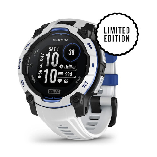 Смарт-часы Garmin Instinct 3, 45mm, Solar, Whitestone with Whitestone Band, GPS смарт-годинник (010-02934-03) – Garmin