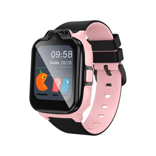 Смарт-часы HOCO Y104 4G children phone-watch Pink (6942007646376) – HOCO