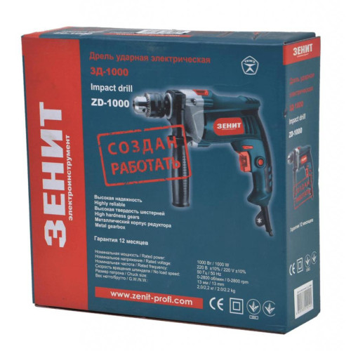 Дрель Зенит ЗД-1000 (840537) – Зенит (вид 3)